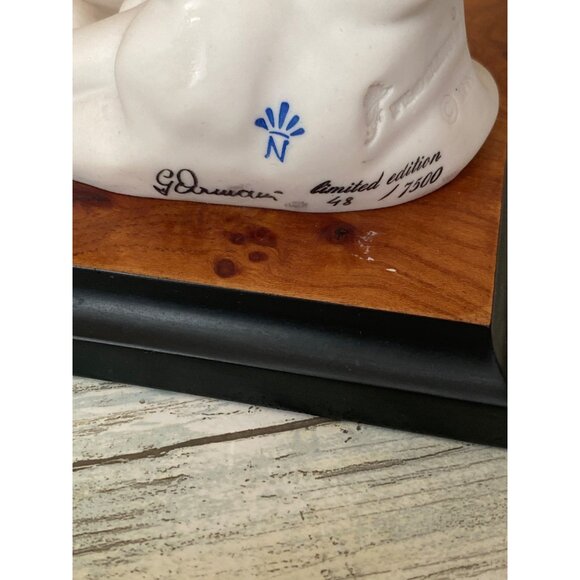 Giuseppe Armani Lady Clown with Puppet 1990s Capodimonte Italy 743C - No Box - Picture 8 of 16